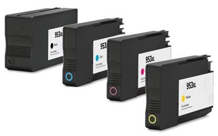 HP Original 953XL Combo Pack of 4 Ink Cartridges (3HZ52AE)